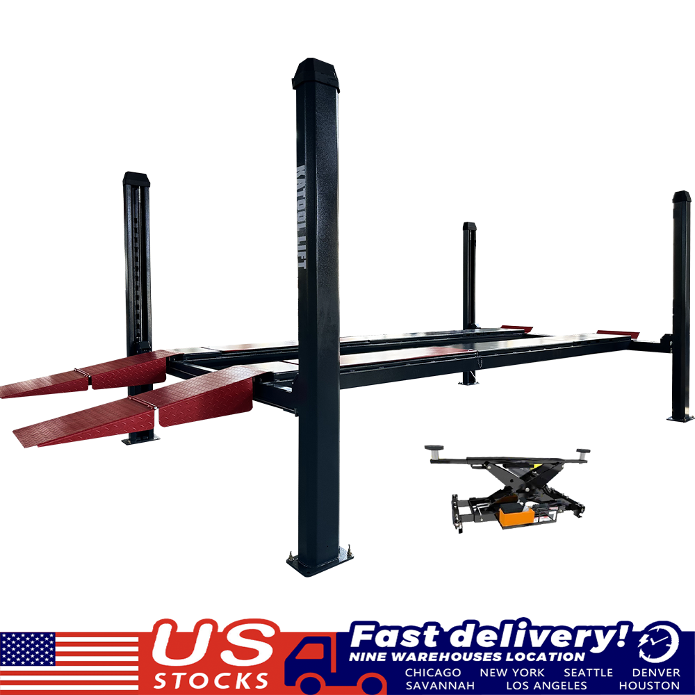 Katool | KT-4H120X 12000 lbs Four Post Alignment Lift w/ RJ70