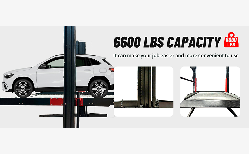 Katool | KT-P2700 6600 lbs Two-Post Platform Parking Lift