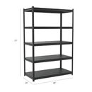 Armadillo Tough 5 Shelf Storage Rack
