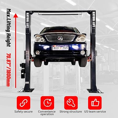 Katool KT-AM120SD 12,000lbs Two Post Lift