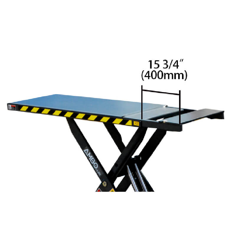 Amgo MRL09, 9000lb Mid-rise Scissor Lift
