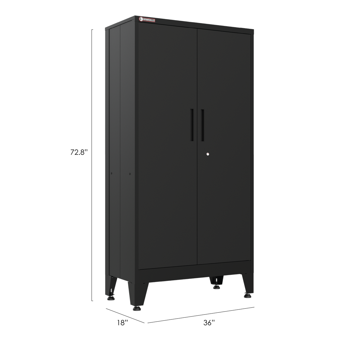 Armadillo Tough Garage Gear Locker in Gray