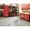 NewAge Pro Series 9 Piece Cabinet Set With Wall, Base, Tool Drawer Cabinet, 56 in. Integrated Shelf and 112 in. Worktop