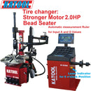 Katool | Tire Changer KT-T850 & Wheel Balancer KT-B760 Combo