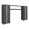 NewAge Bold Series 3 Piece Cabinet Set With Display Shelf and 30 in. Lockers