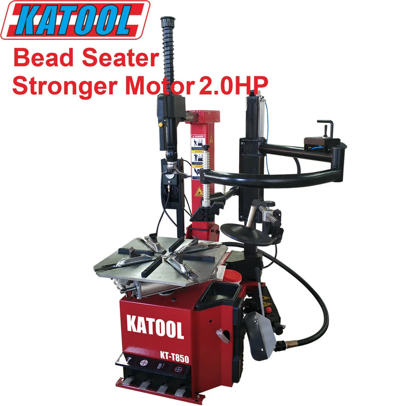 Katool | KT-T850 Tilt-Arm Wheel Clamp Tire Changer Machine