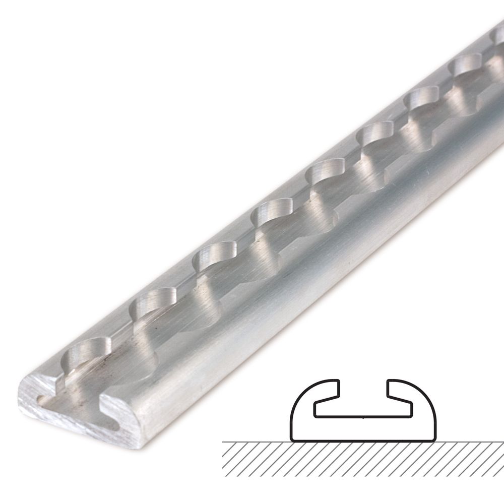 Race Ramps 1' Versatie Surface-Mounted Track with Wide Contour Edge (Series 3)