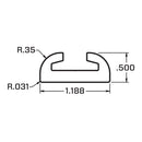 Race Ramps 1' Versatie Surface-Mounted Track with Wide Contour Edge (Series 3)