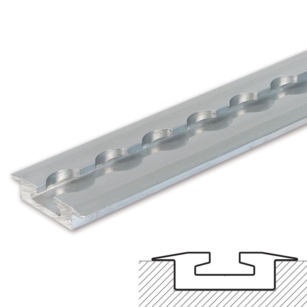 Race Ramps 1' Versatie Surface-Mounted Track with Wide Contour Edge (Series 3)