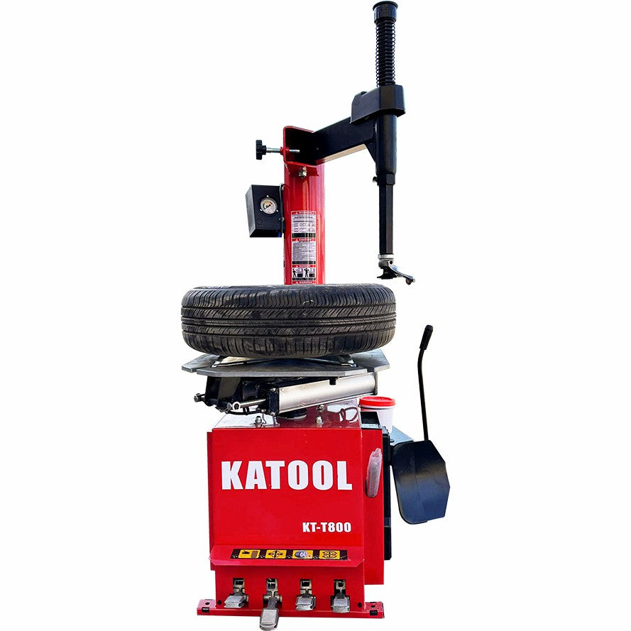 Katool KT-T800 Tire Changer + KT-B750 Wheel Balancer Combo with Motorcycle Adapter Kit (KT-MC1 + KT-MC2 Combo)