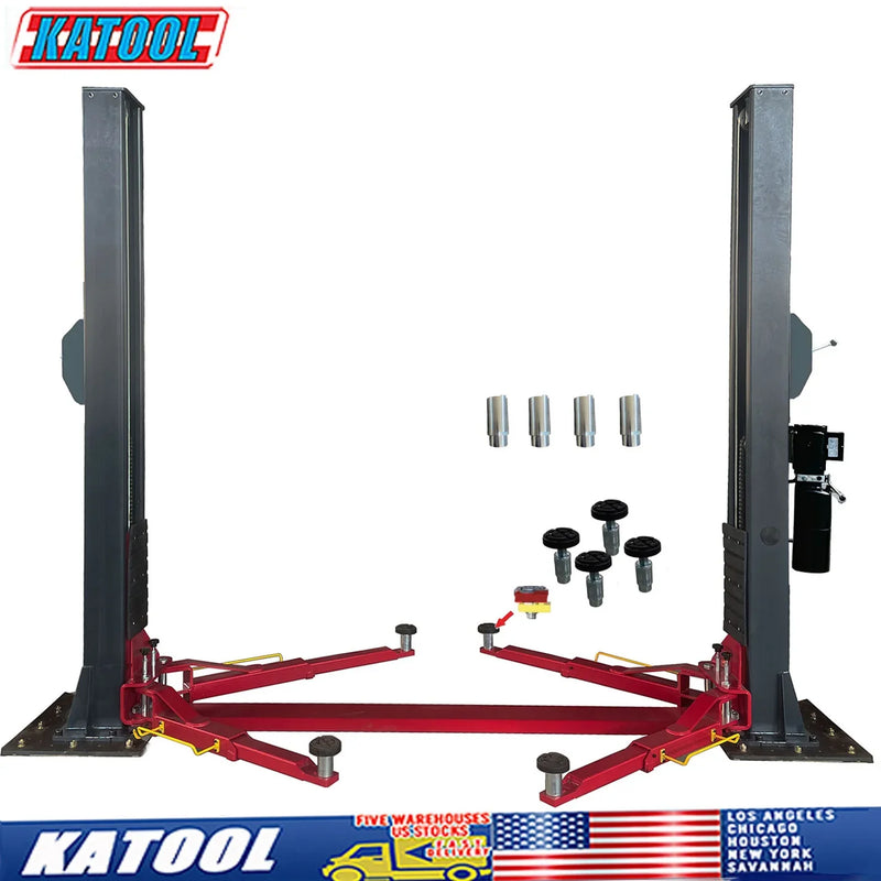 Katool | KT-H120D 12,000lbs Two Post Lift Single Lock Release Auto Lift Car Lift