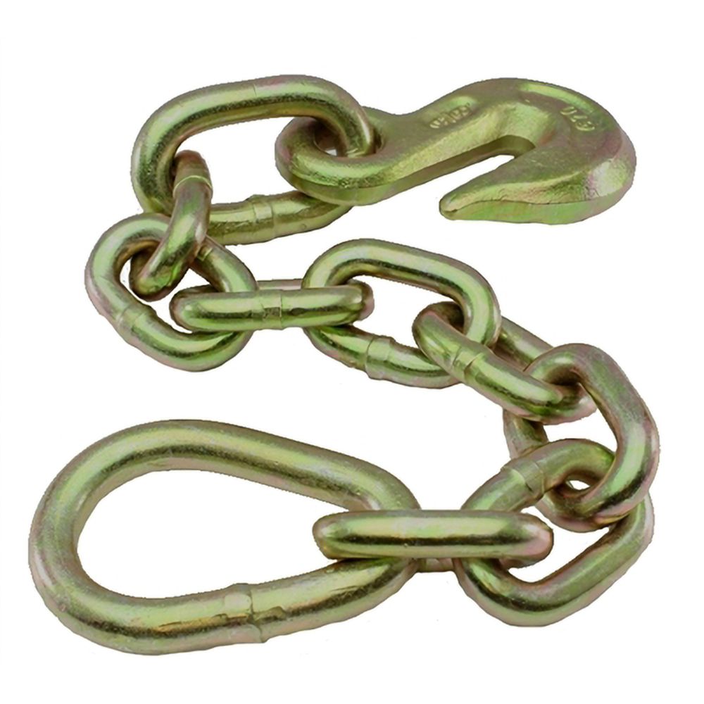 18.5" Grade 70 Chain Extension with Forged Grab Hook