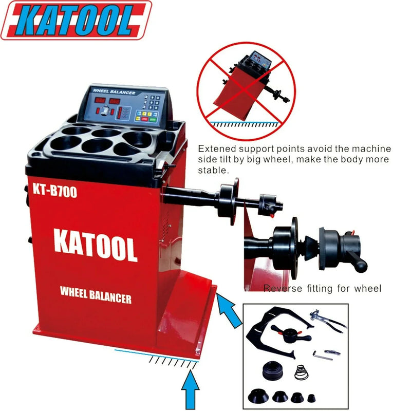 Katool | KT-B700 Wheel Balancer