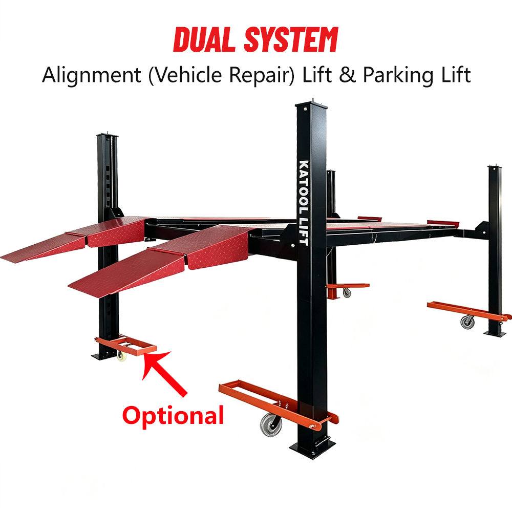 Katool | KT-4M110PA 11000 lbs Four Post Alignment Lift w/ RJ70