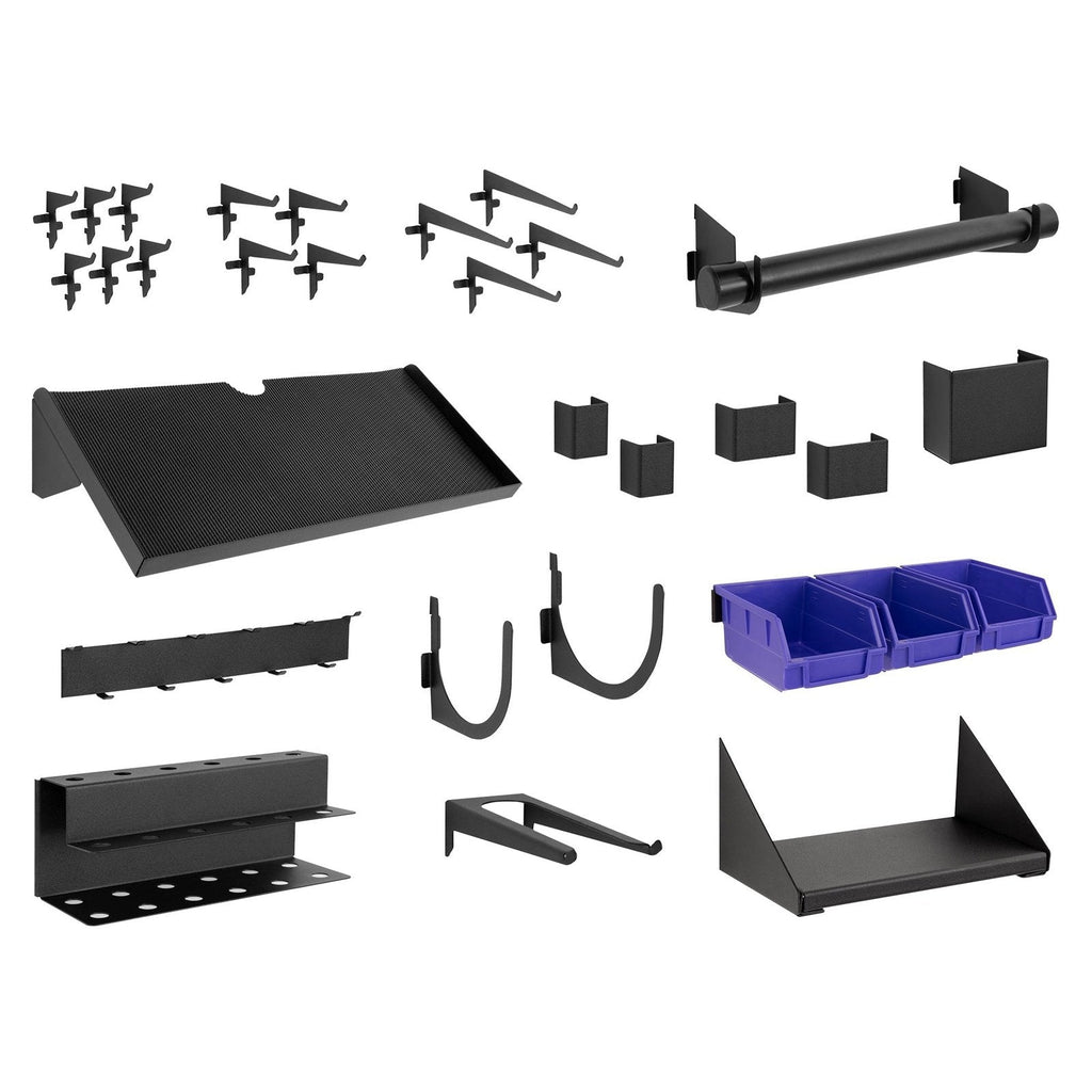 NewAge Pro Series 78 in. Workstation With 30 PC Accessory Kit – Steel ...
