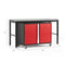 NewAge Pro Series 2 Piece Cabinet Set with 84 in. Workbench and 42 in. Base Cabinet on Casters