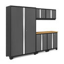 NewAge Bold Series 6 Piece Cabinet Set With Base, Wall Cabinets and 48 in. RTA Locker