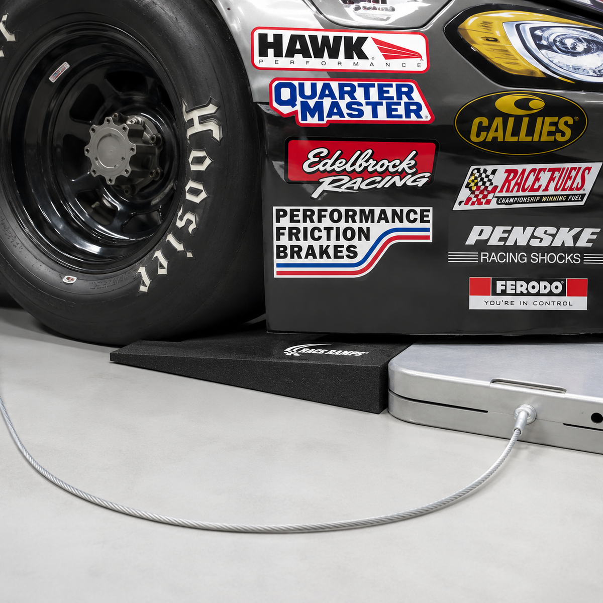 Set of Four Scale Ramps – 8.7 Degree Approach Angle