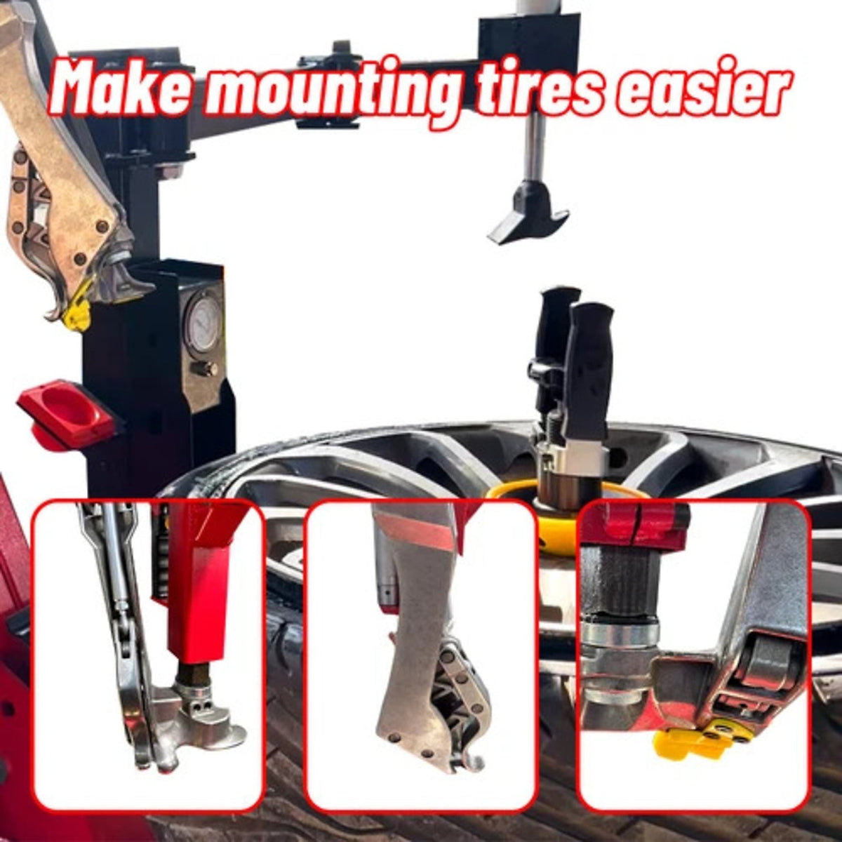 Katool KT-T880 Center Post Tire Changer (13"–26" Rims)