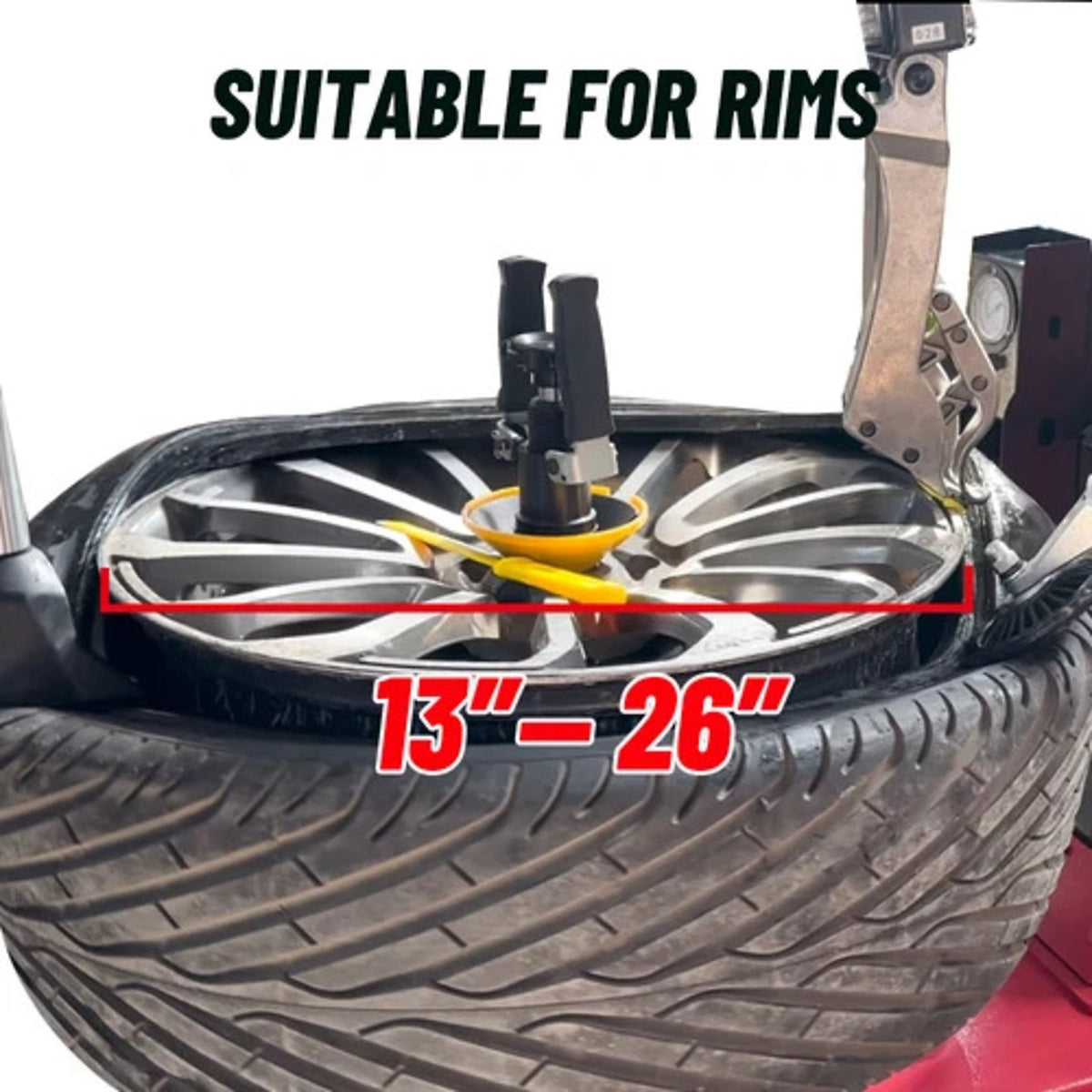 Katool KT-T880 Center Post Tire Changer (13"–26" Rims)