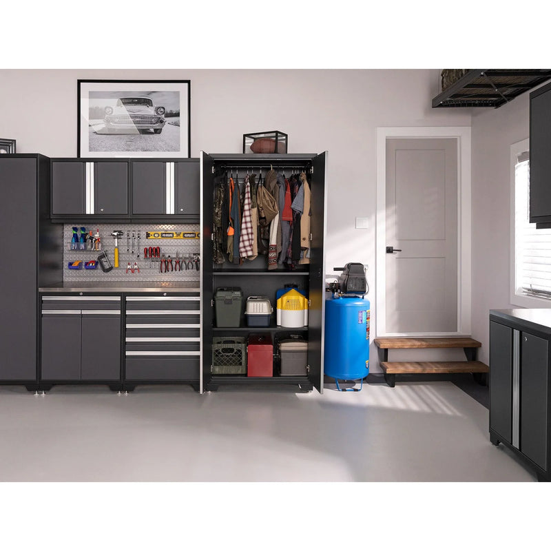 NewAge Pro 3.0 Series 10-Piece Garage Cabinet Set With 3X Multi-Use Lockers