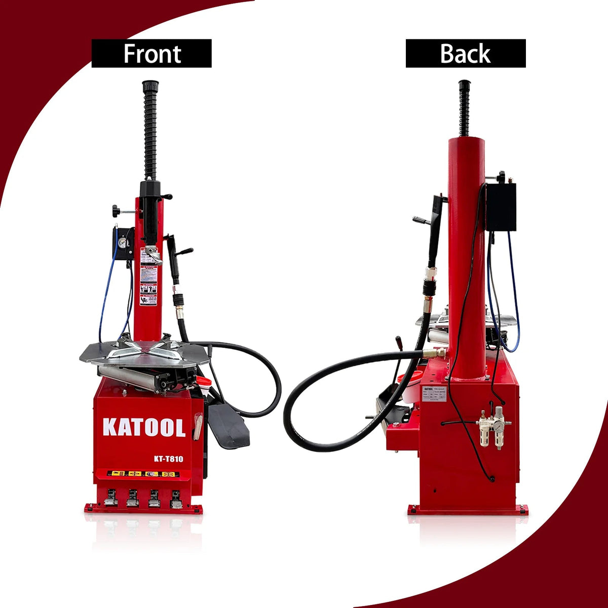 Katool KT-T810 Tire Changer + KT-B750 Wheel Balancer Combo