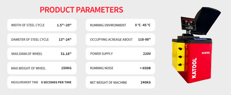 Katool Truck Car KT-B795L Wheel Balancer Machine Truck Tire balancing Machine