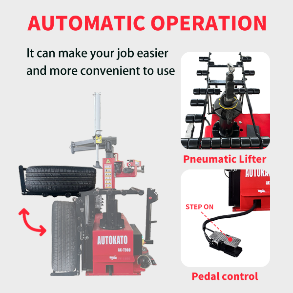 Katool KT-T900 Tire Changer + KT-B700 Wheel Balancer Combo