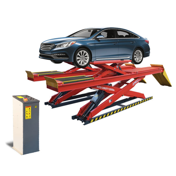 Amgo DX-12A, 6 Ton Double Scissor Alignment Lift