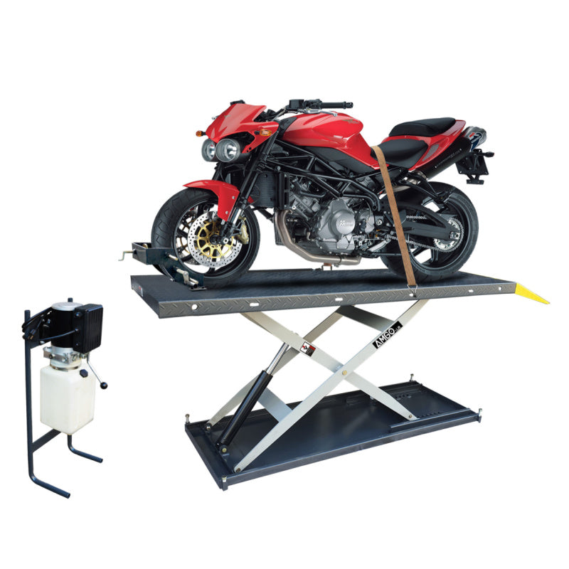 Amgo MC-1200, Motorcycle & ATV Lift - 1200lb