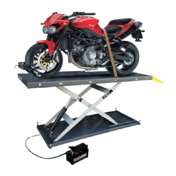 Amgo MC-1200P, Motor Cycle & ATV Lift - 1200lb; Pneumatic Pump