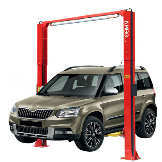 Amgo OH 10 10000lb 2 Post Car Lift - ALI Certified