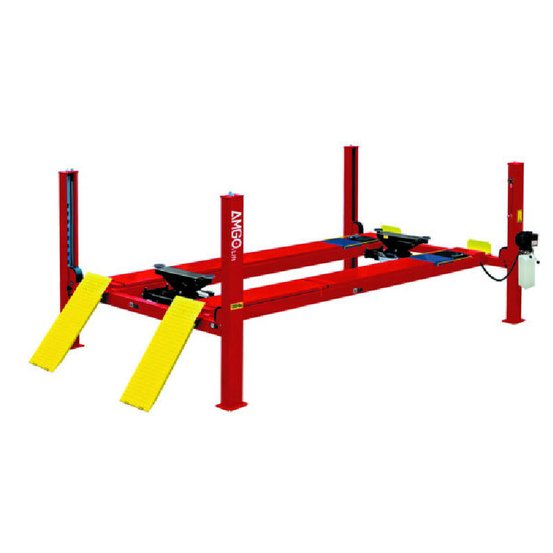 Amgo PRO-14AE, 7 Ton 4 Post Alignment Lift - Extra Long