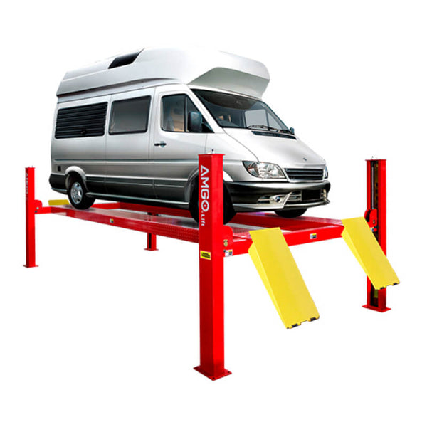 Amgo PRO-14E, 7 Ton 4 Post Car Lift