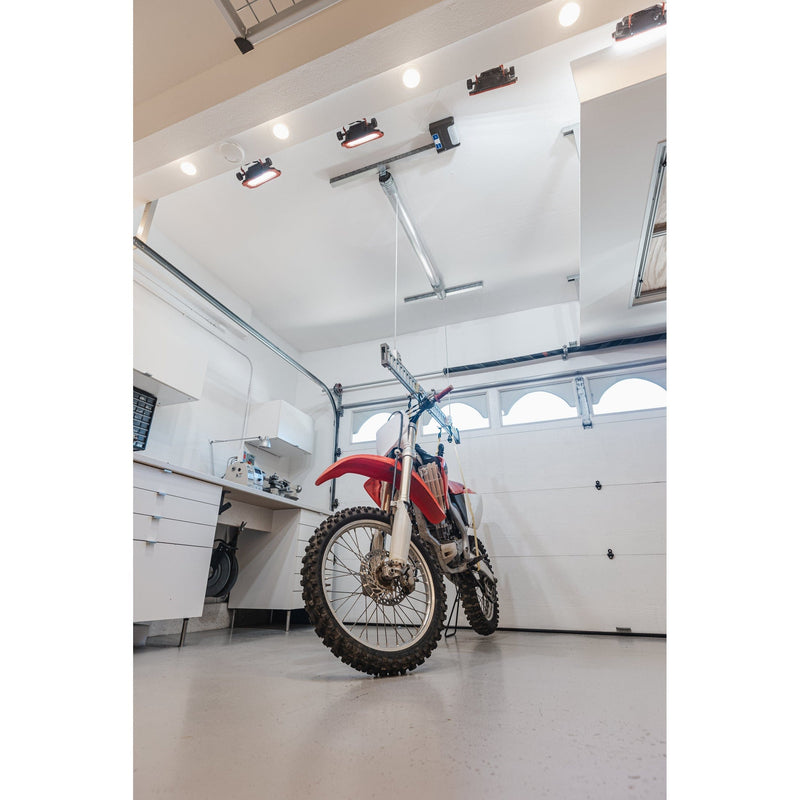 Auxx-One 400 lbs Garage Lift – Perfect for Bikes, Kayaks, Jeep Tops, Canoes, and More
