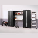 NewAge Bold Series 6 Piece Cabinet Set With Base, Wall Cabinets and 48 in. RTA Locker