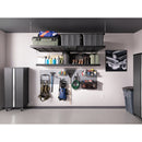 NewAge Pro Series 8 Piece Cabinet Set With Wall, Base, Tool Drawer Cabinet, Lockers and 84 in. Worktop