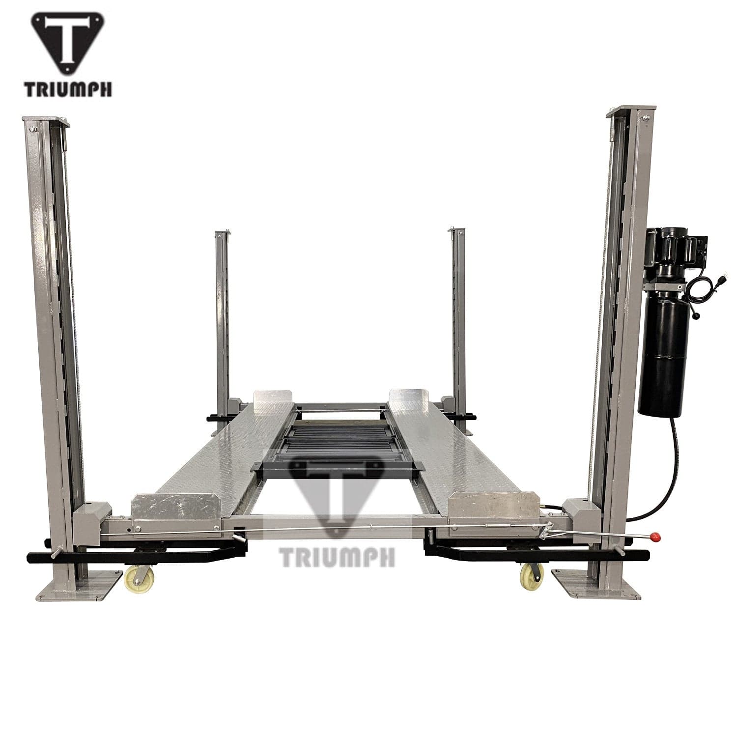 Triumph NSS-8XLT 8,000 lb Four-Post Car Lift for Service and Storage