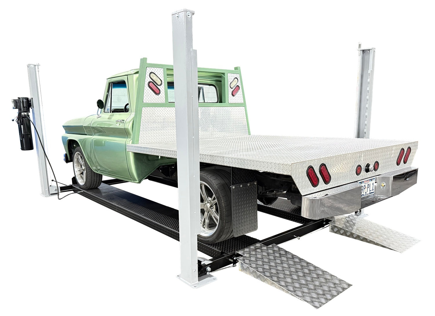 USA8000XLT 8,000 lb. Made in USA Four-Post Vehicle Service & Storage Lift