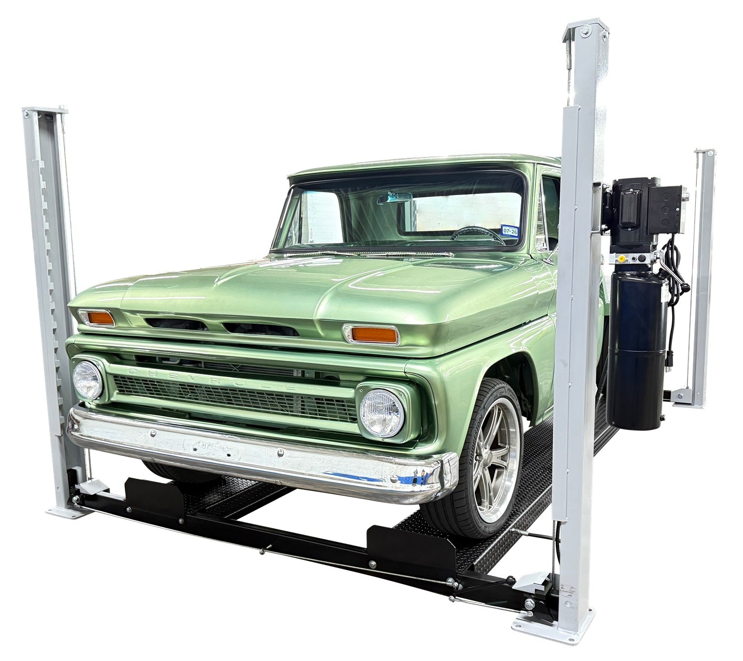 USA8000 8,000 lb. Made in USA Service Storage Four-Post Automotive Lift