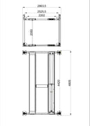 Katool 4H950 9500 Lbs Heavy Duty Four Post Lift Car lift Storage Service 4 Post Parking