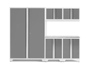 NewAge Bold Series 6 Piece Cabinet Set With Base, Wall Cabinets and 48 in. RTA Locker