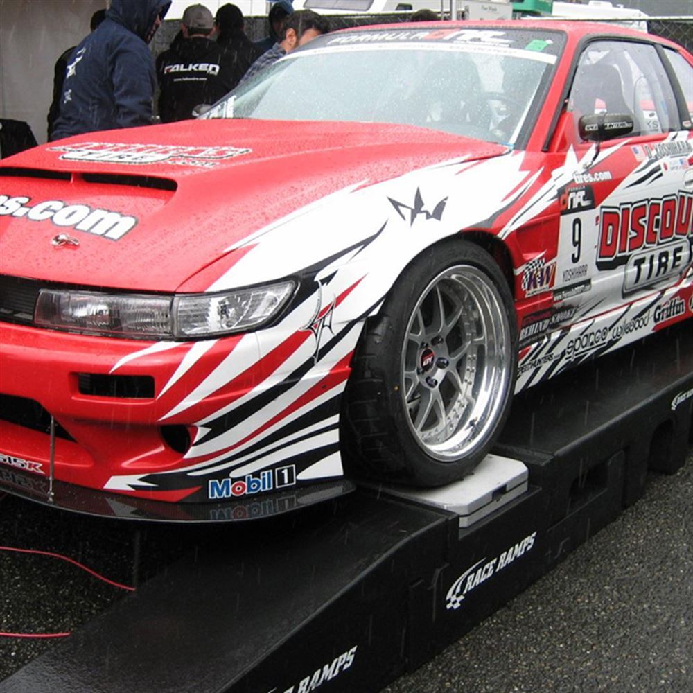 Race Ramps - Portable Pit Stop Car Ramps - Racer Model