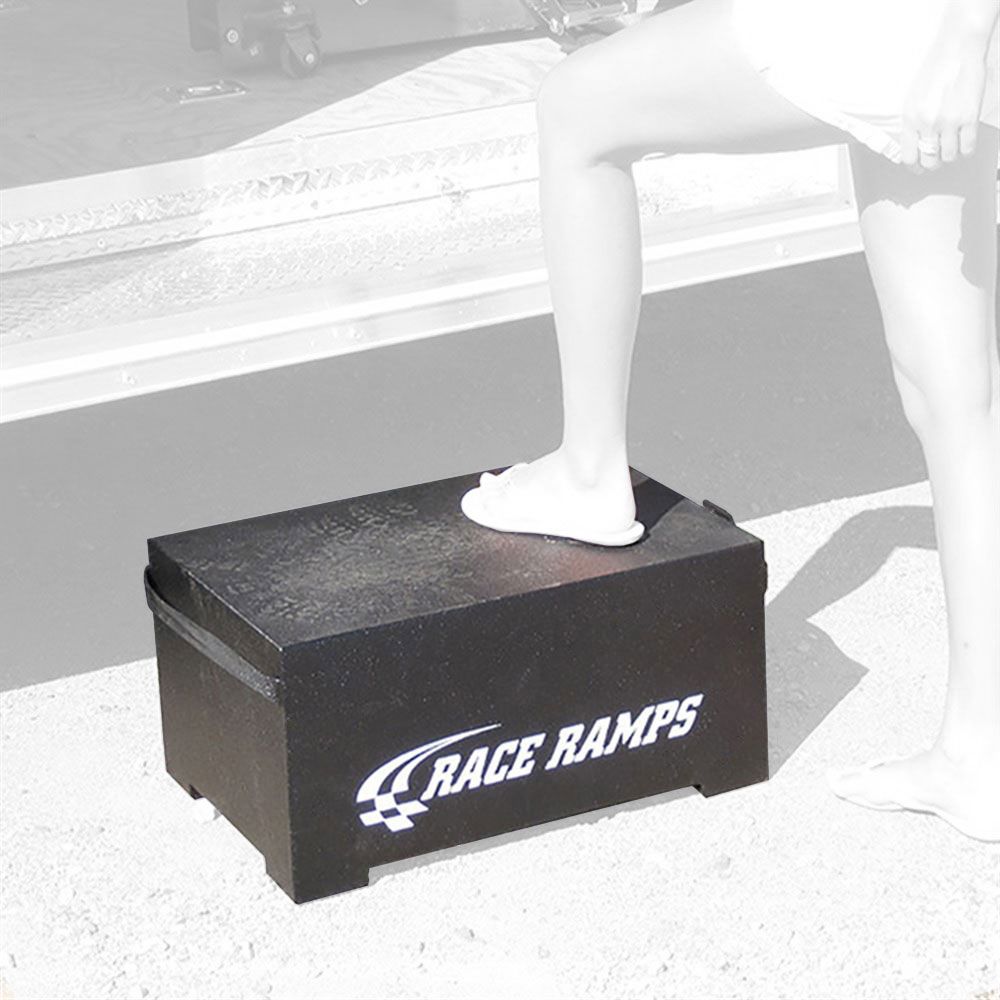 Race Ramps 24" W x 11" H Lightweight Trailer Step