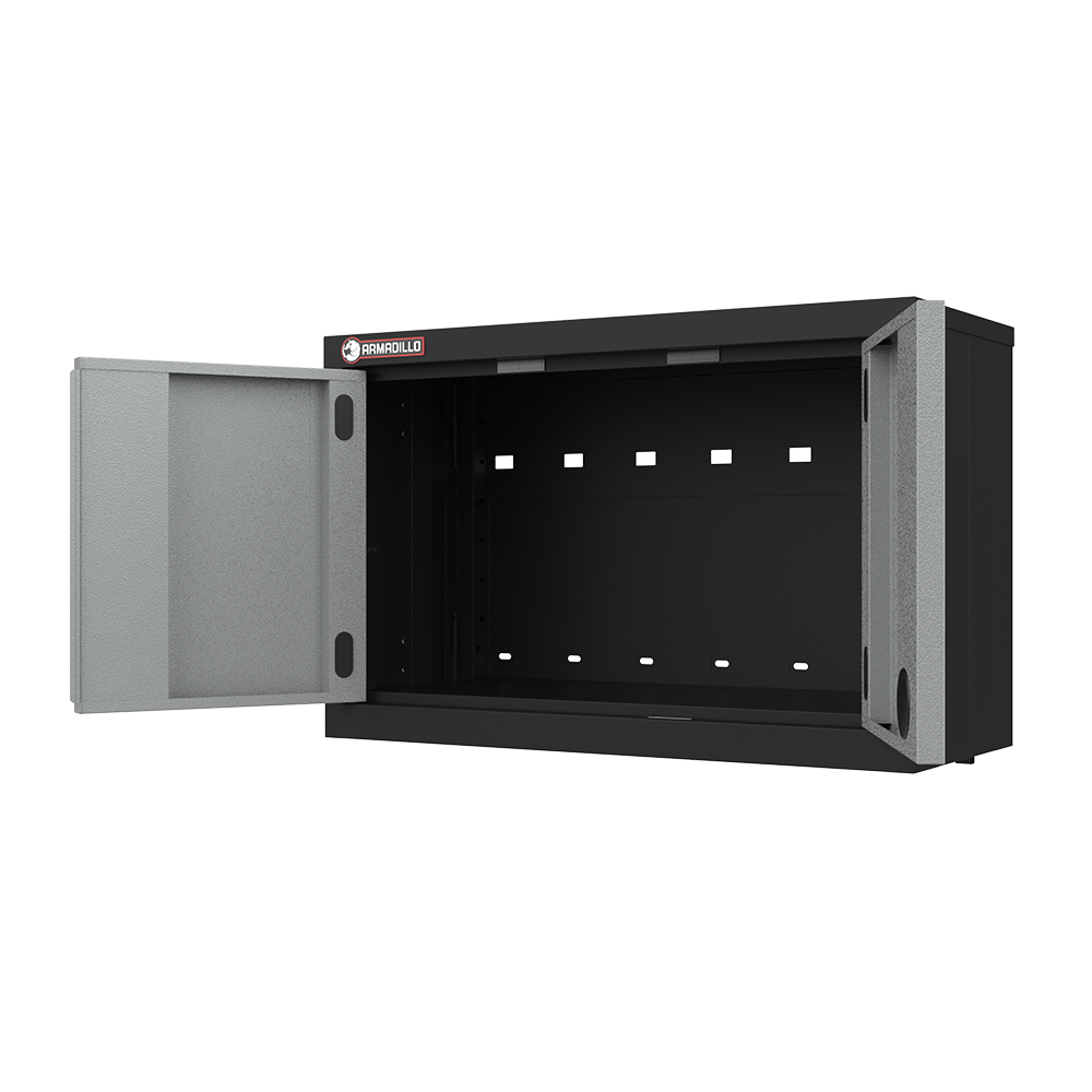 Armadillo Tough Garage Wall Cabinet in Gray