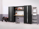 NewAge Bold Series 9 Piece Cabinet Set With Base, Wall Cabinets and 30 in. Lockers