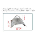 AMGO 20806 Wheel Support Adapter For Two Post Lifts - 4 QTY