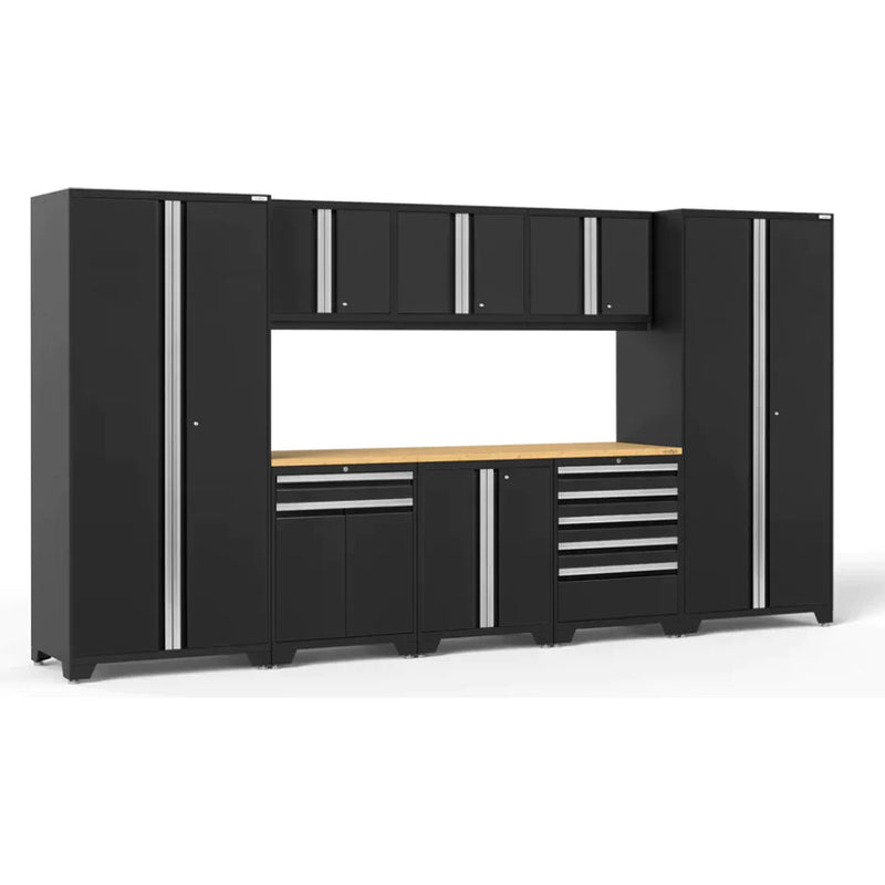 NewAge Pro 3.0 Series 9-Piece Garage Cabinet Set With Multi-Function Cabinet