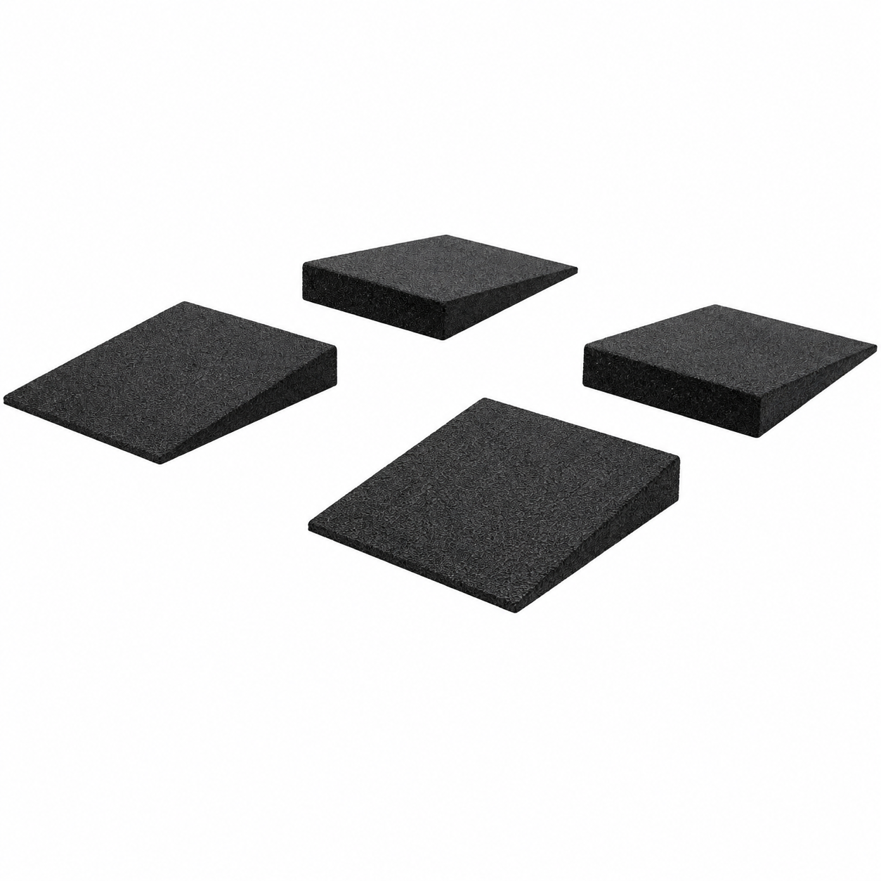 Set of Four Scale Ramps – 8.7 Degree Approach Angle