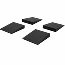 Set of Four Scale Ramps – 8.7 Degree Approach Angle